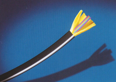 Indoor ribbon flat optical fiber cable GJFDBV and GJFDBZY, 4-12 fibers