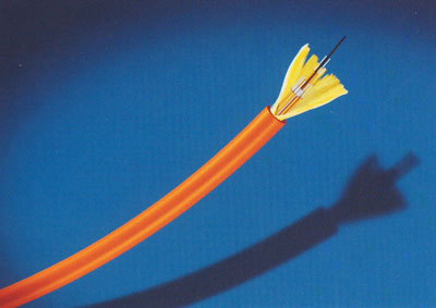 Indoor breakout optical fiber cable GJFJV and GJFJZH, 4-12 fibers 